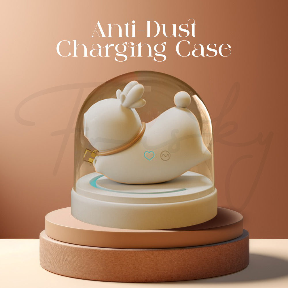 Protective anti-dust charging case with compact design for safe and hygienic storage
