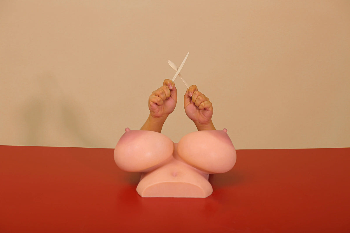 CLIMAX DOLL - Silicone Torso Breast #92 - Frisky Business Adult Sex Toys Shop