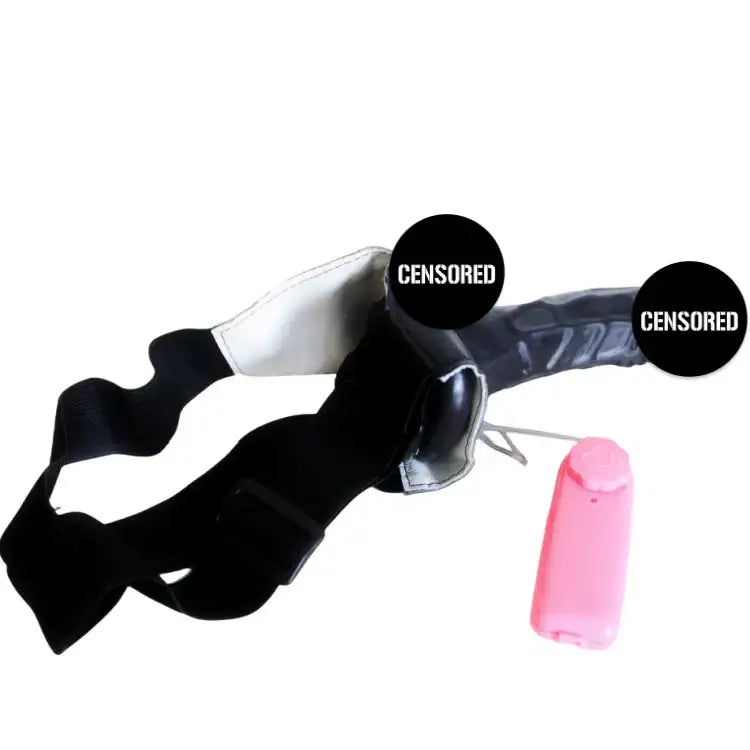 Vibrating Strap-On Dildo - Frisky Business Adult Sex Toys Shop