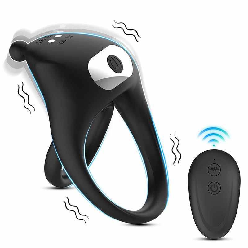 Twin Tremor - Vibrating Cock Ring - Frisky Business Adult Sex Toys Shop