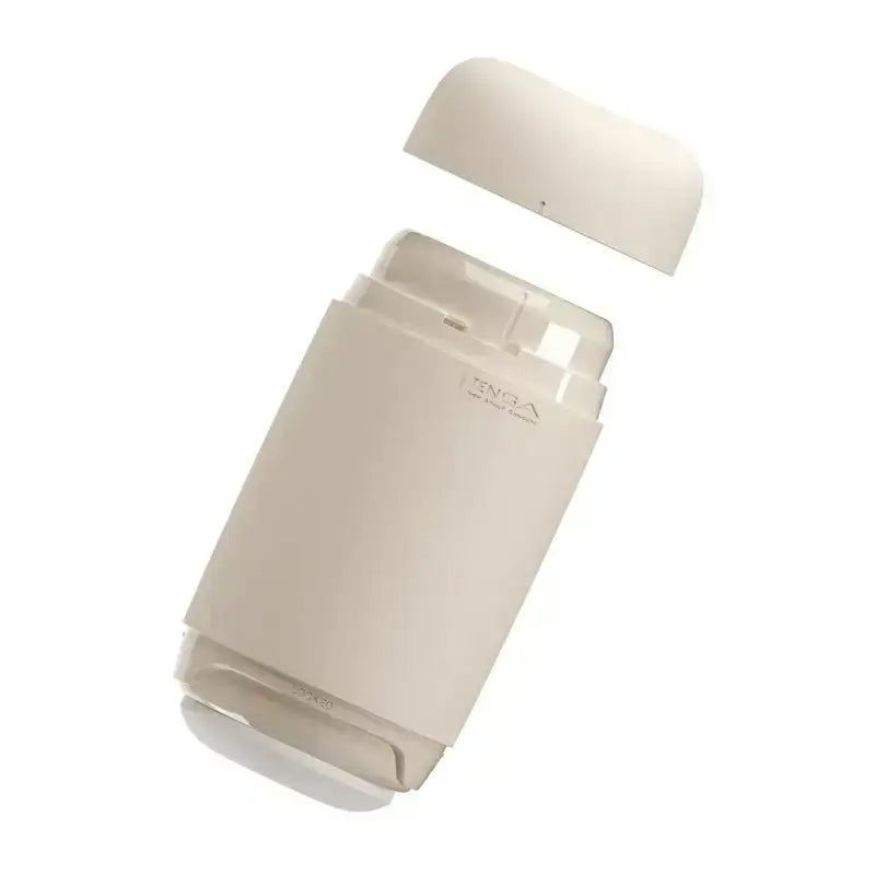 Tenga Puffy Sugar White Flip Open Design Easy Maintenance Reusable Silicone Device Singapore