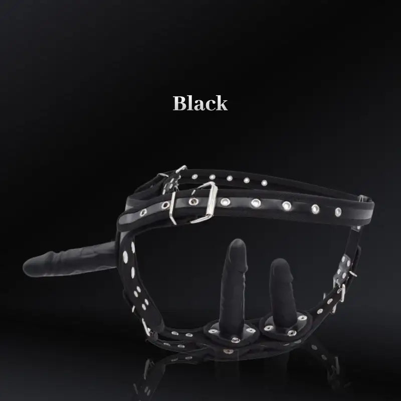 BDSM Strap On 3 Dildos Harness/Strap On Kit - Frisky Business Adult Sex Toys Shop