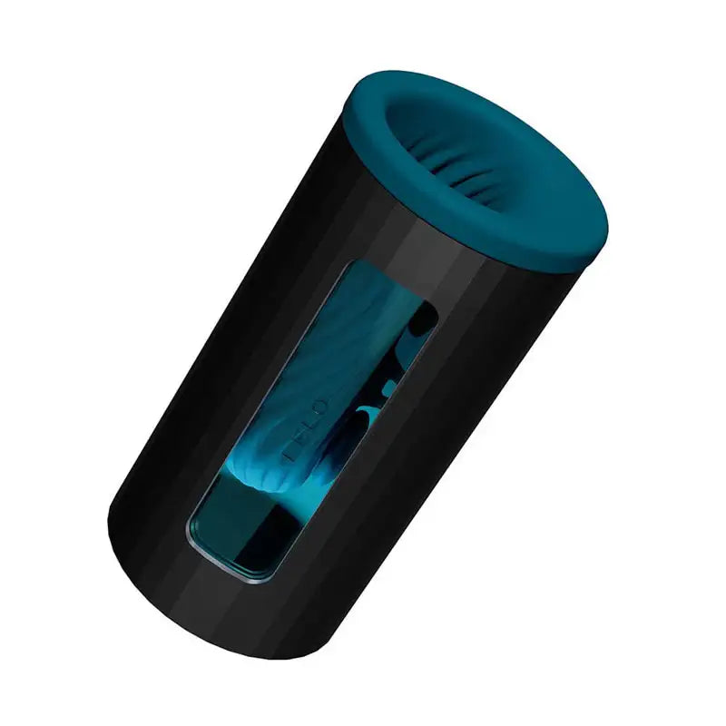 LELO F1S V3 App AI Interactive Masturbator Teal rechargeable male device with hygienic silicone sleeve and easy cleaning Singapore