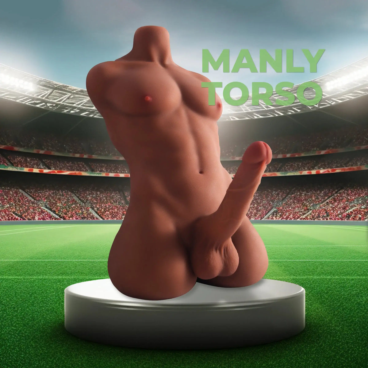 Match Mate – Realistic Manly Torso - Frisky Business Adult Sex Toys Shop
