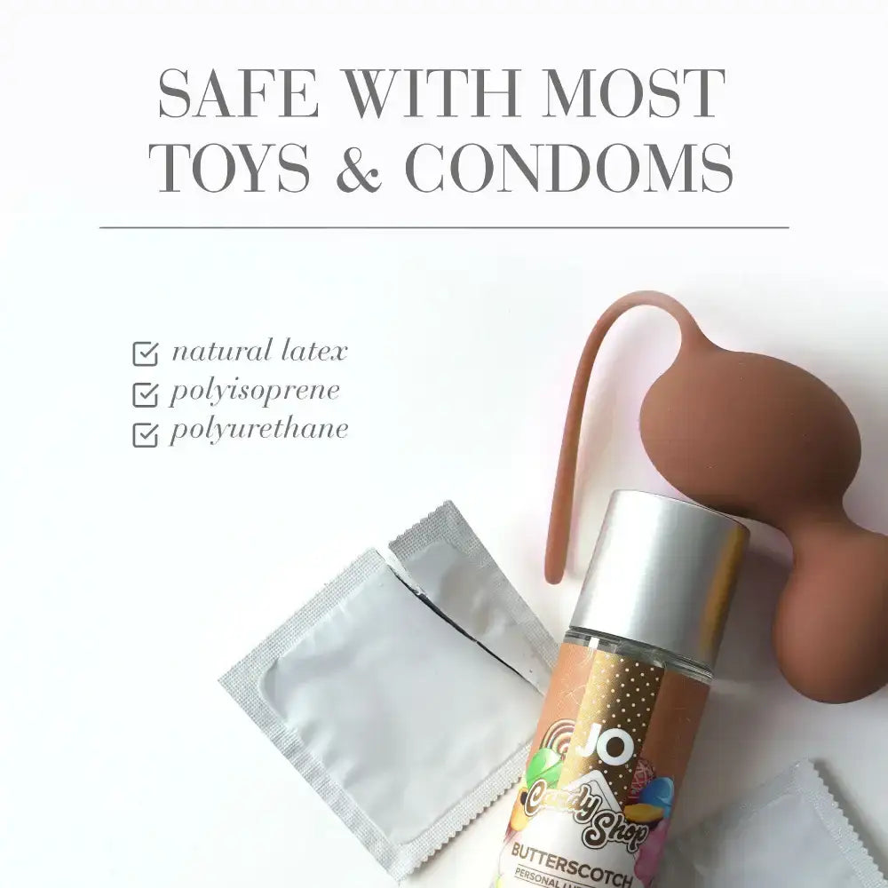 System Jo - Candy Shop H2O Butterscotch EDIBLE Water-Based Lubricant 60ml - Frisky Business Adult Sex Toys Shop