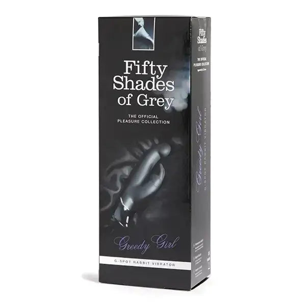 Fifty Shades Of Grey Greedy Girl G-Spot Rabbit Vibrator modern ergonomic shape easy to hold Singapore