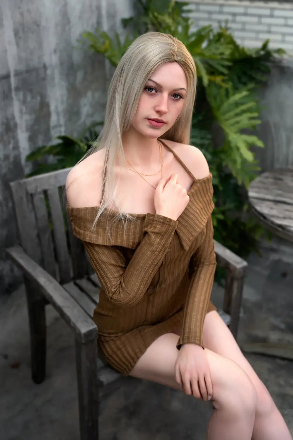 Zelex Doll 175 cm E Silicone - Evelina (Movable Jaws) - Frisky Business Adult Sex Toys Shop