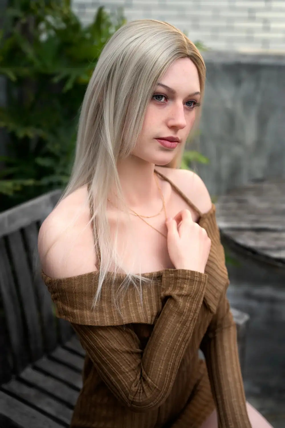 Zelex Doll 175 cm E Silicone - Evelina (Movable Jaws) - Frisky Business Adult Sex Toys Shop