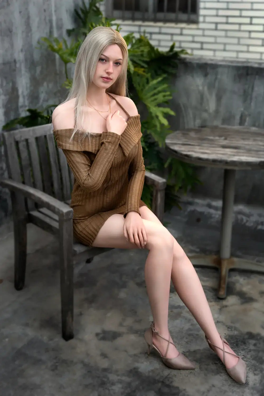 Zelex Doll 175 cm E Silicone - Evelina (Movable Jaws) - Frisky Business Adult Sex Toys Shop
