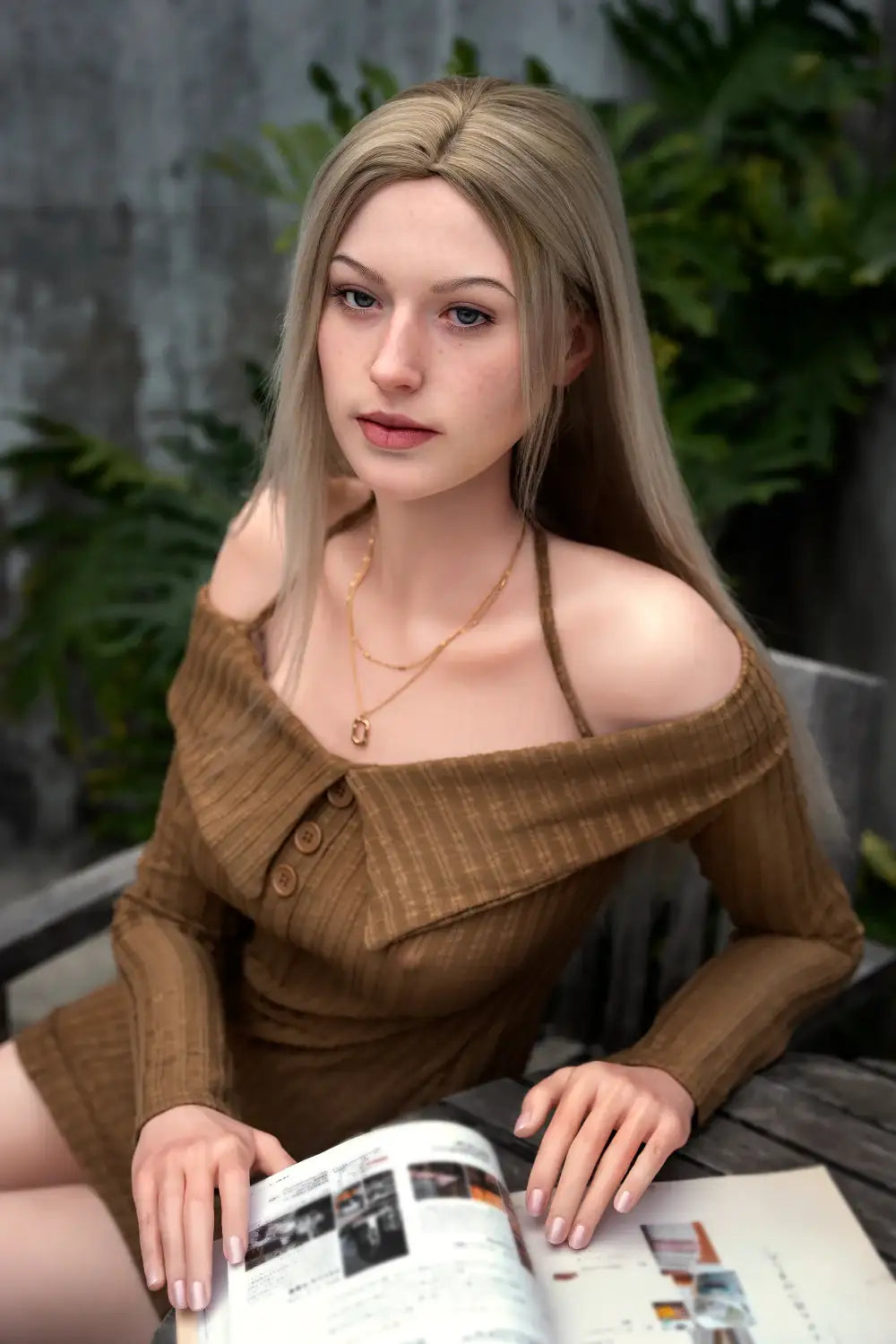 Zelex Doll 175 cm E Silicone - Evelina (Movable Jaws) - Frisky Business Adult Sex Toys Shop
