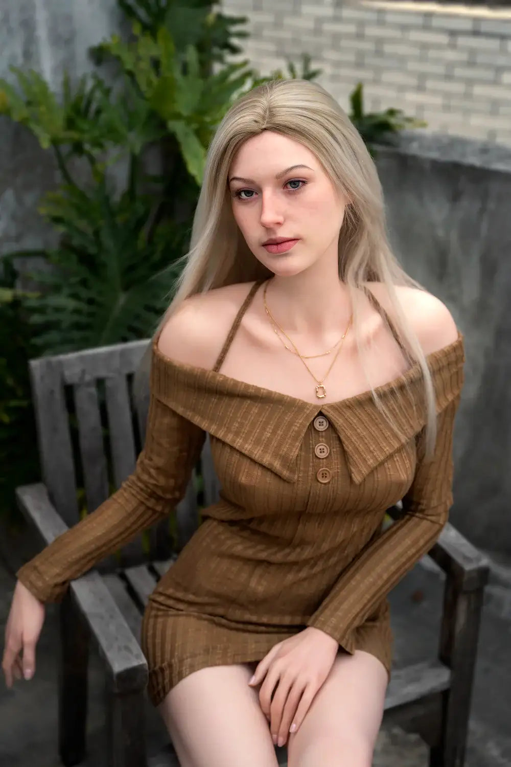 Zelex Doll 175 cm E Silicone - Evelina (Movable Jaws) - Frisky Business Adult Sex Toys Shop