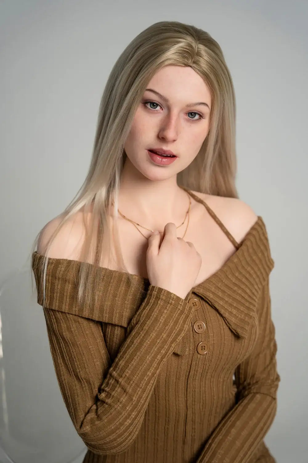 Zelex Doll 175 cm E Silicone - Evelina (Movable Jaws) - Frisky Business Adult Sex Toys Shop