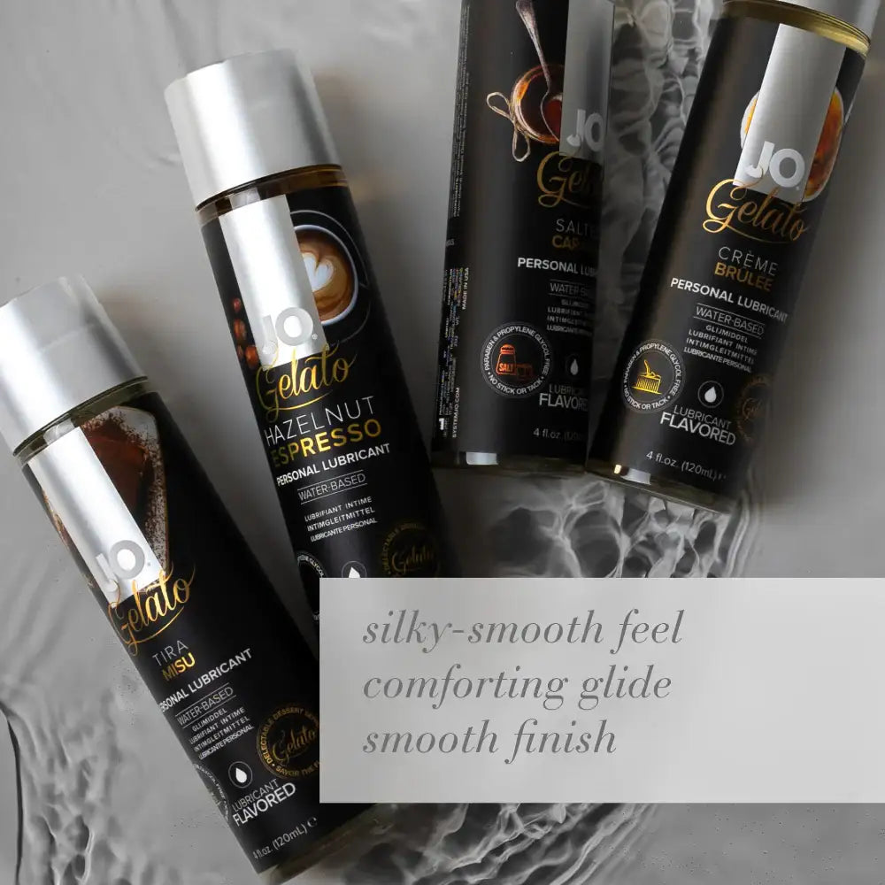 System Jo - Gelato Creme Brulee EDIBLE Water Based Lubricant 30ml - Frisky Business Adult Sex Toys Shop