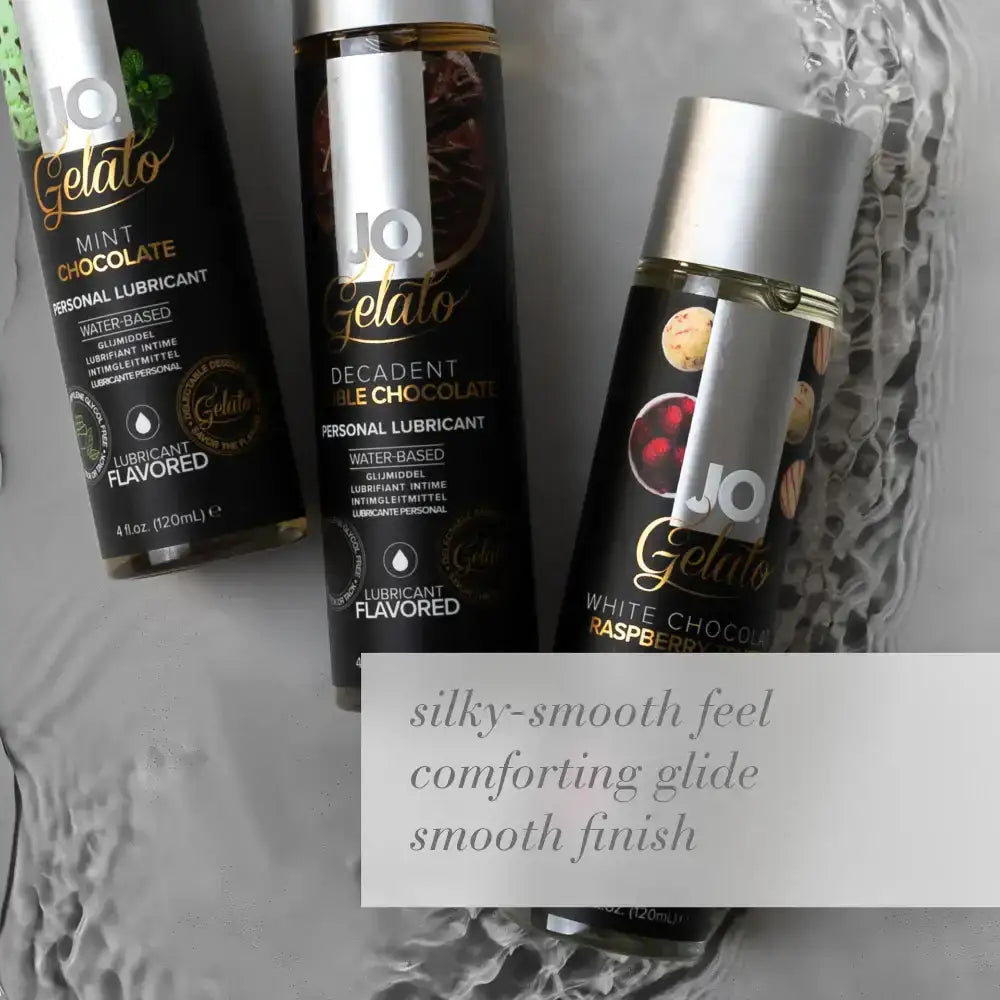 System Jo - Gelato Decadent Double Chocolate EDIBLE Water Based Lubricant 30ml - Frisky Business Adult Sex Toys Shop