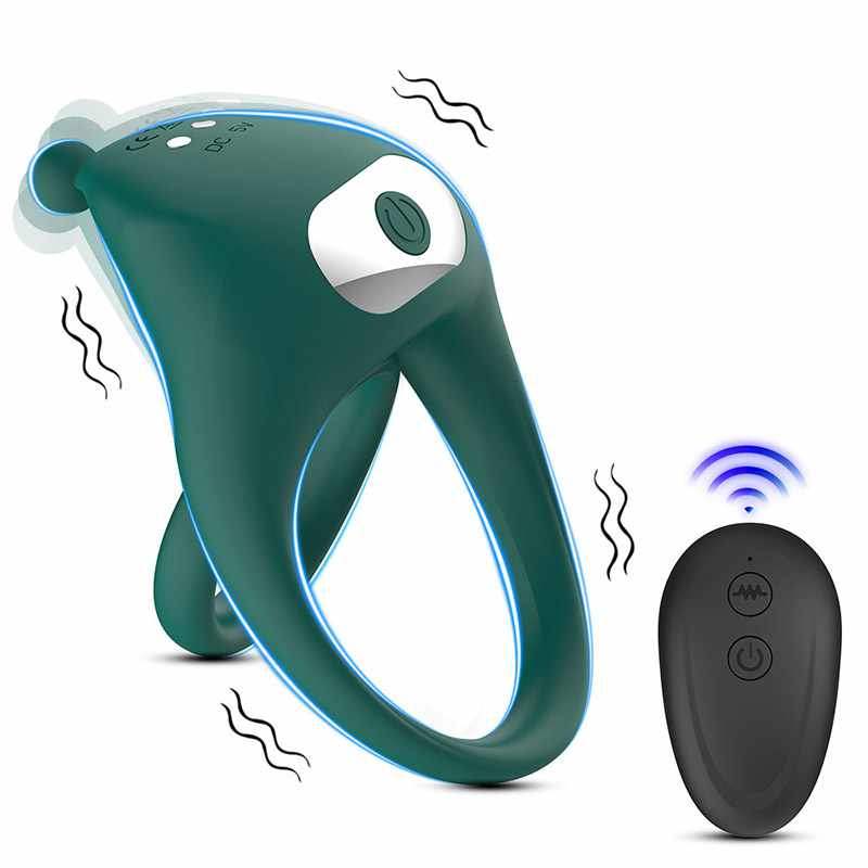 Twin Tremor - Vibrating Cock Ring - Frisky Business Adult Sex Toys Shop