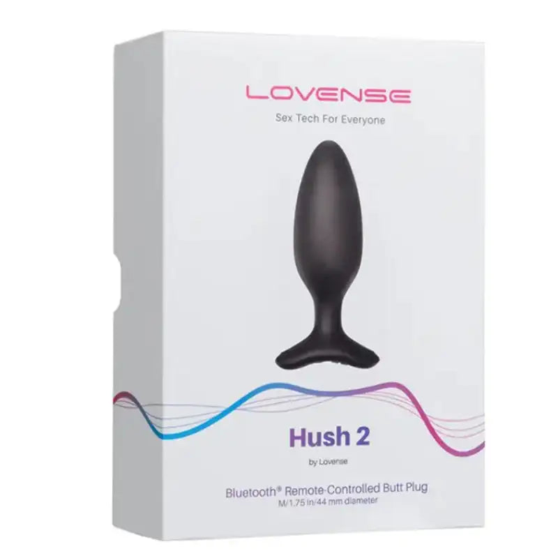 Lovense Hush 2 M medium size wearable plug Bluetooth app controlled stimulation device Singapore
