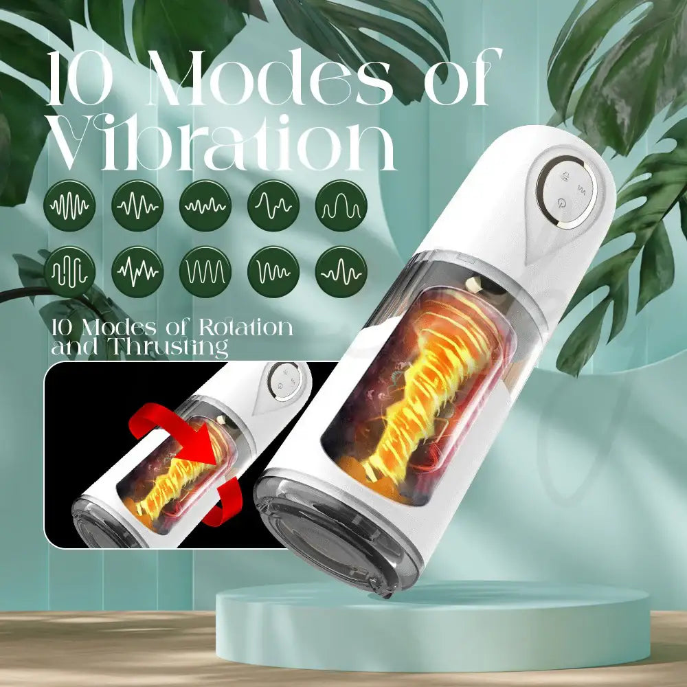 Touch Spiral – Auto Thrusting and Rotating Masturbator - Frisky Business Adult Sex Toys Shop