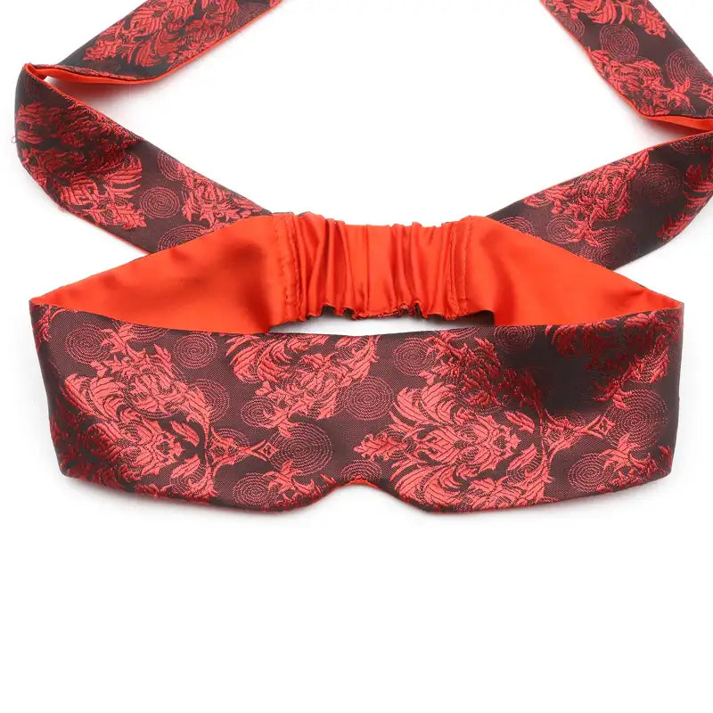 Scarlet Shroud - Satin Blindfold - Frisky Business Adult Sex Toys Shop