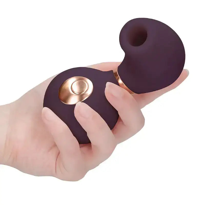SHOTS Invincible Air Pulse Vibrator Purple USB rechargeable with long-lasting battery for uninterrupted intimate sessions Singapore