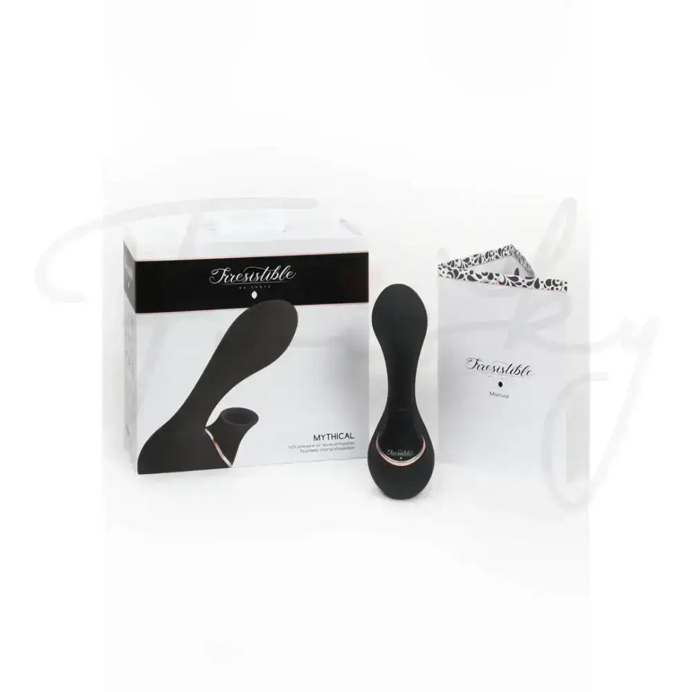 SHOTS Mythical Air Pulse Vibrator Black Multiple intensity levels for targeted stimulation and enhanced adult enjoyment Singapore