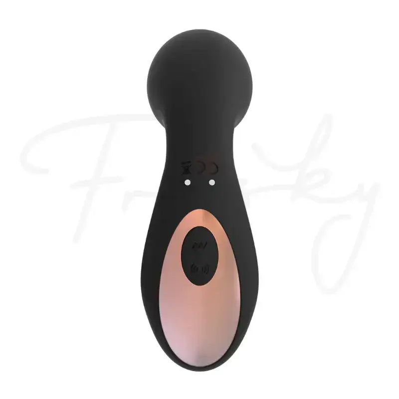 SHOTS Desirable Bendable Air Pulse Vibrator Black Water-resistant silicone suitable for bath or shower intimate sessions Singapore