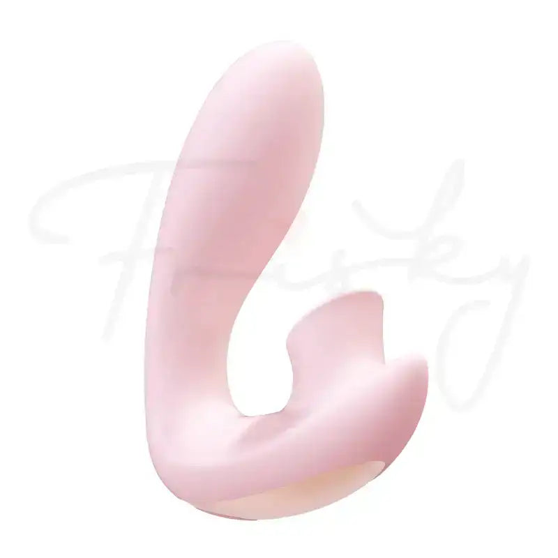 SHOTS Desirable Bendable Air Pulse Vibrator Pink Bluetooth enabled for remote control and personalized stimulation experiences Singapore