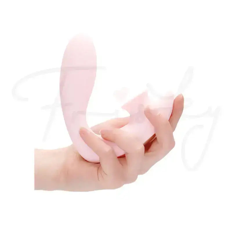 SHOTS Desirable Bendable Air Pulse Vibrator Pink USB rechargeable with long-lasting battery for uninterrupted adult enjoyment Singapore