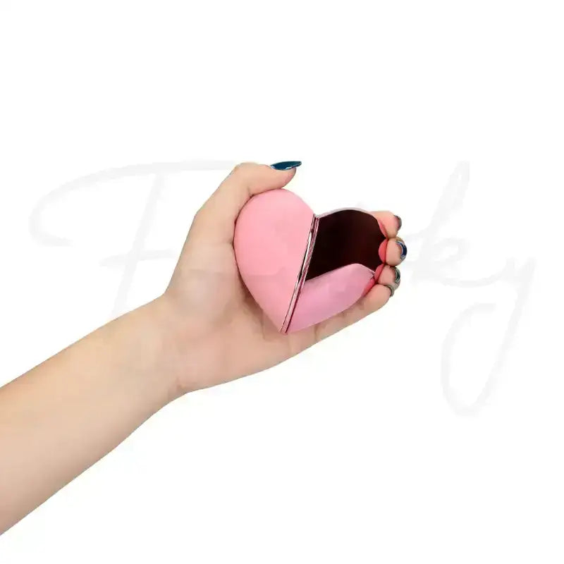 SHOTS Tapping Heart Vibrator Portable wearable design for flexible solo or couple intimate play Singapore