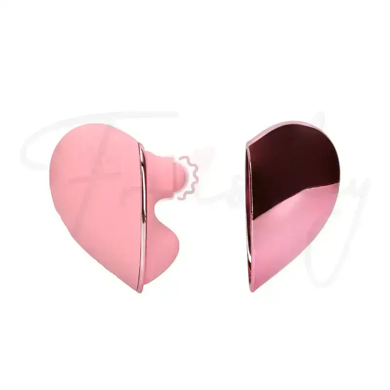 SHOTS Tapping Heart Vibrator Water-resistant silicone suitable for bath or shower adult use Singapore
