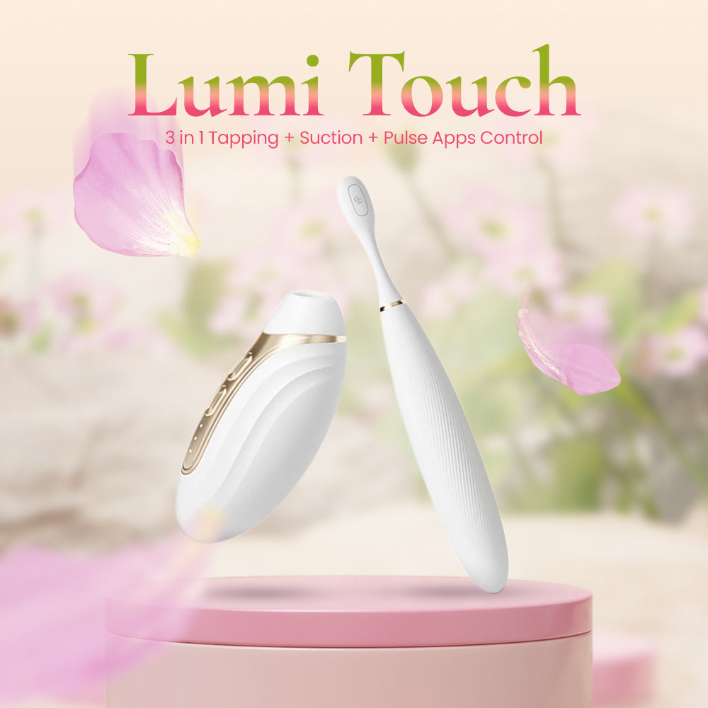 Lumi Touch – 3 in 1 Tapping + Suction + Pulse Apps Control
