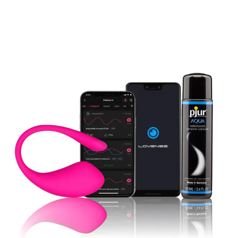 Bundle and Save - Lovense - Lush 3, Pjur Lubricant - Frisky Business Adult Sex Toys Shop