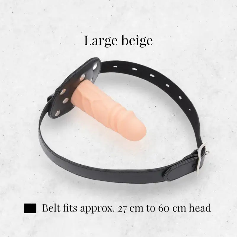 BDSM Mouth Gag Dildo - Frisky Business Adult Sex Toys Shop