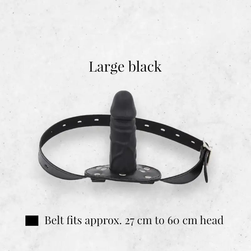 BDSM Mouth Gag Dildo - Frisky Business Adult Sex Toys Shop