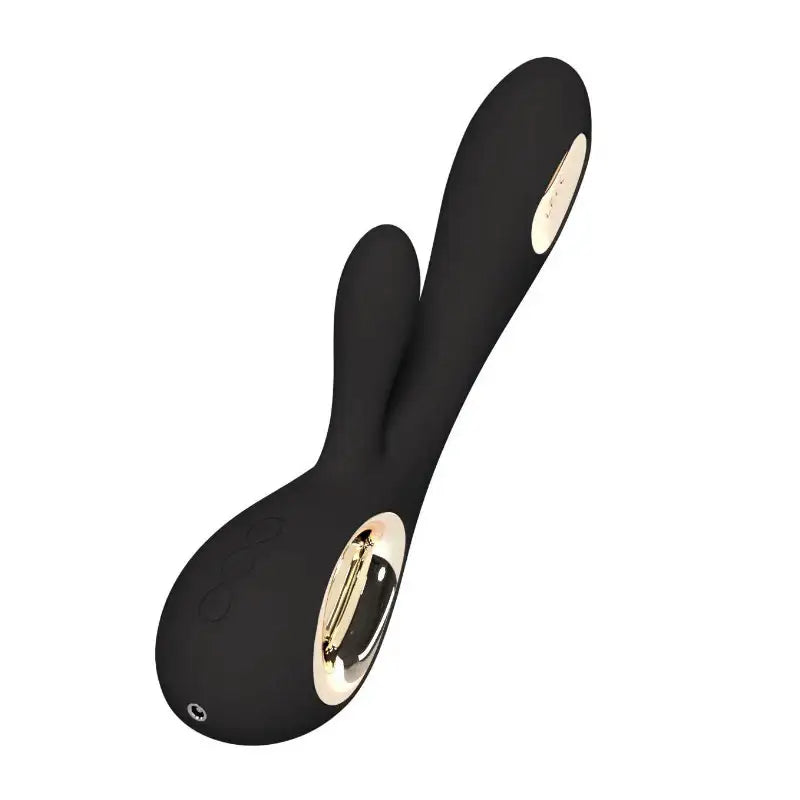 LELO Soraya Wave™ elegant personal massager sleek dual action design body safe silicone come-hither tip black Singapore