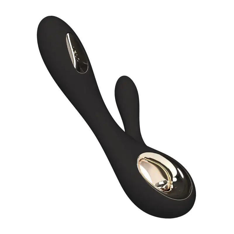LELO Soraya Wave™ compact wearable massager versatile design portable dual stimulation smooth silicone black Singapore