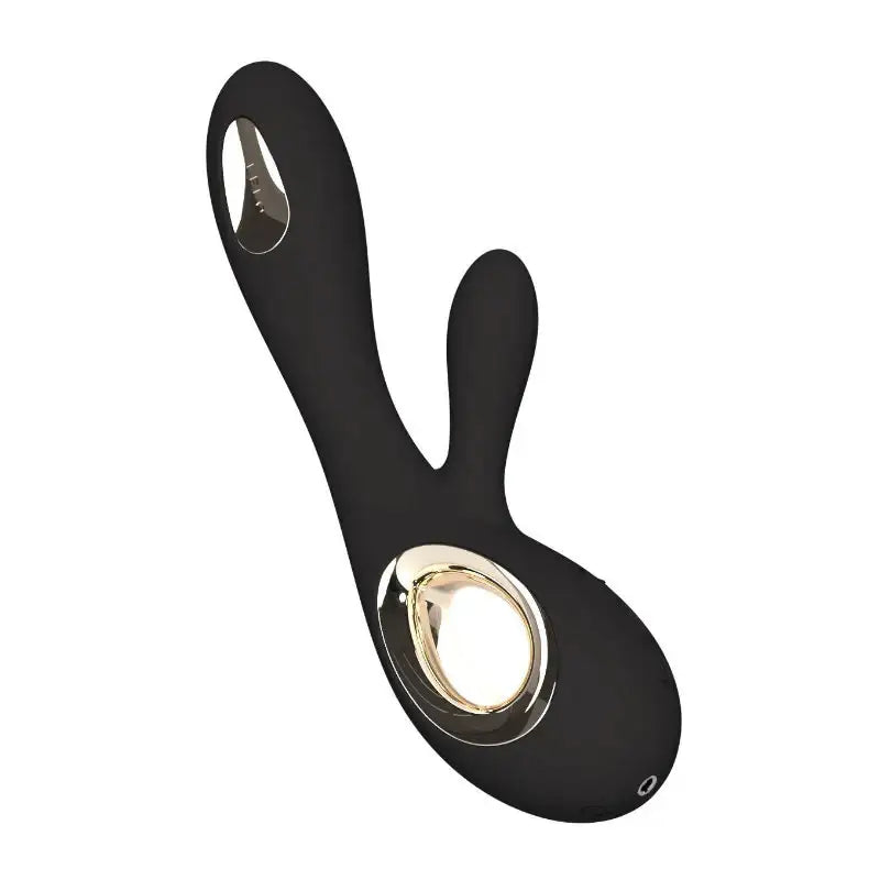 LELO Soraya Wave™ elegant personal massager dual action come-hither tip body safe silicone sleek black Singapore