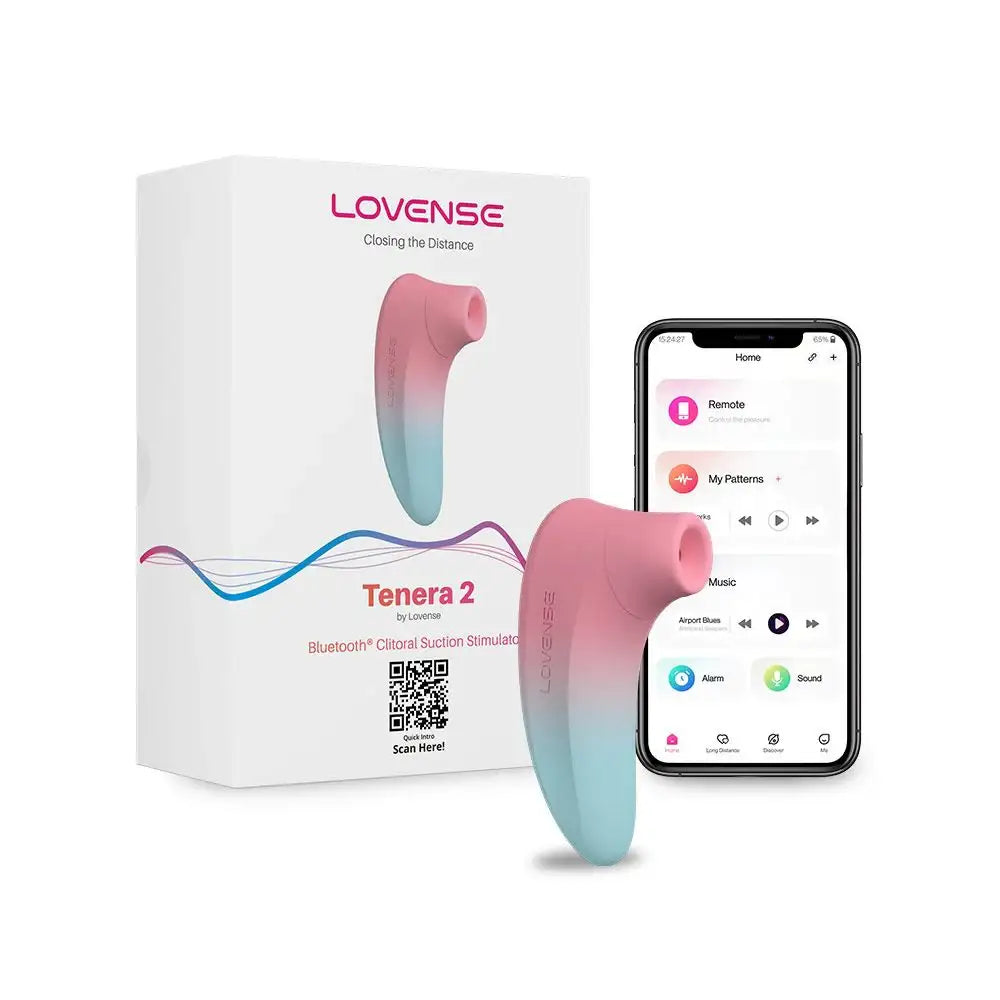 Lovense - Tenera 2 App-Controlled Clitoral Suction Stimulator - Frisky Business Adult Sex Toys Shop