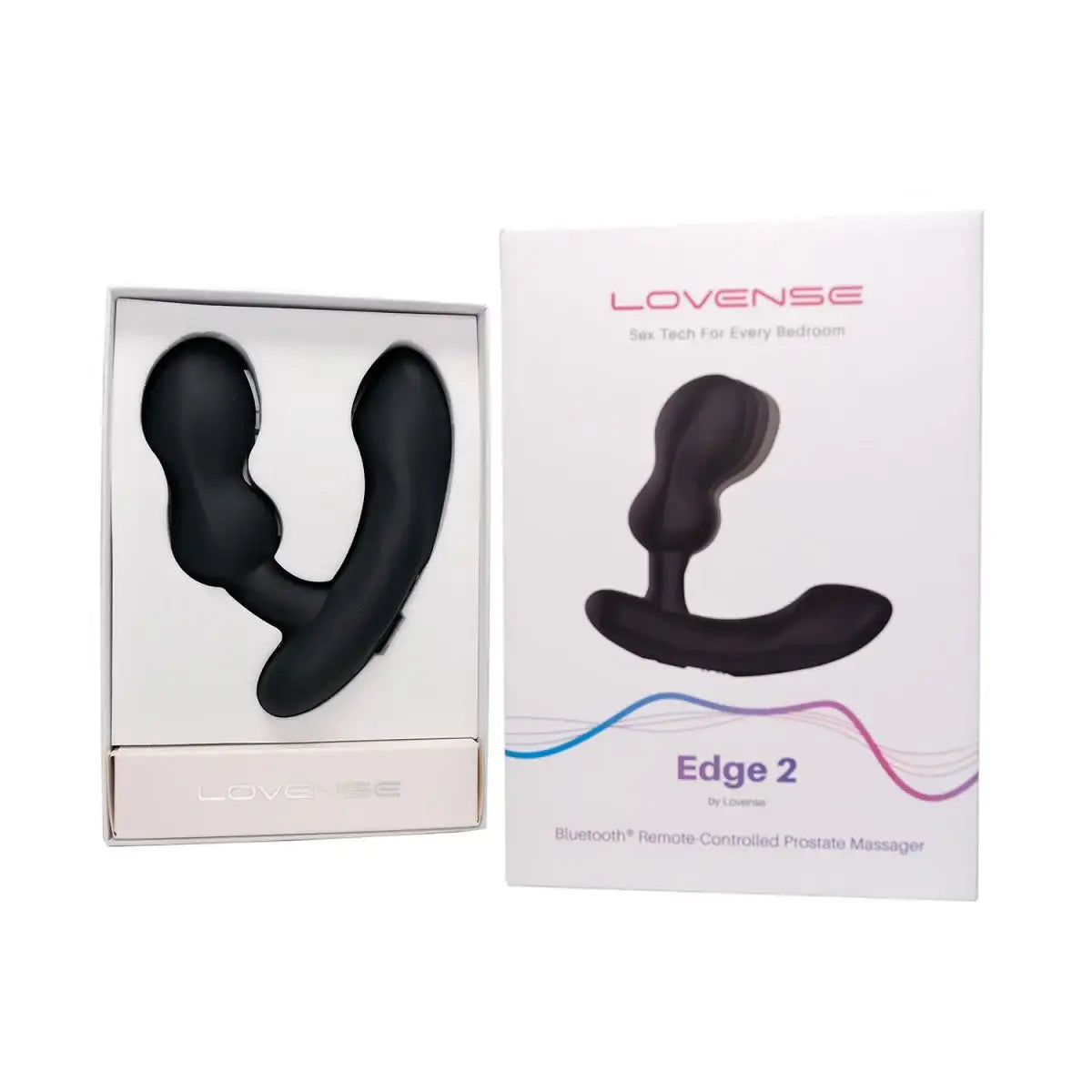 Bundle and Save - Lovense - Edge 2 Prostate Vibrator, Pjur Lubricant - Frisky Business Adult Sex Toys Shop