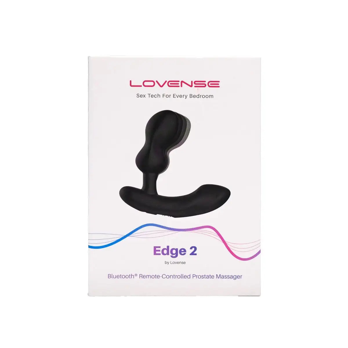 Lovense Edge 2 prostate vibrator and Pjur lubricant combo app controlled Bluetooth device Singapore