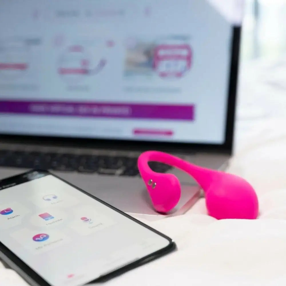 Lovense Lush 3 app controlled wearable vibrator bundle with premium Pjur lubricant Singapore