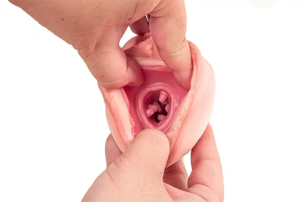 Silicone Realistic Masturbation Cup Vagina 153 (SG) - Frisky Business Adult Sex Toys Shop