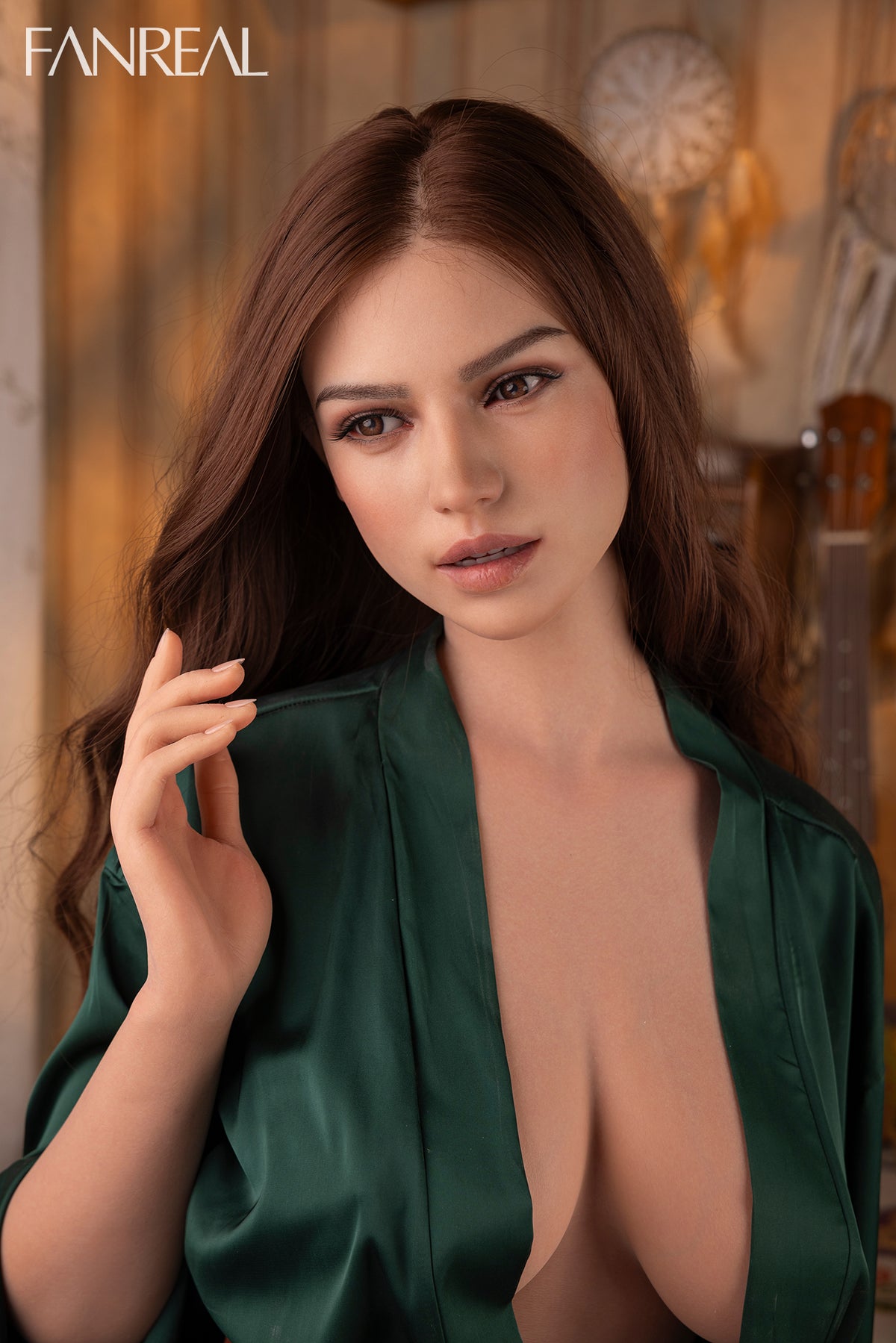 FANREAL Doll Mirella – 155cm F-Cup Silicone Sex Doll with Real Skin Texture