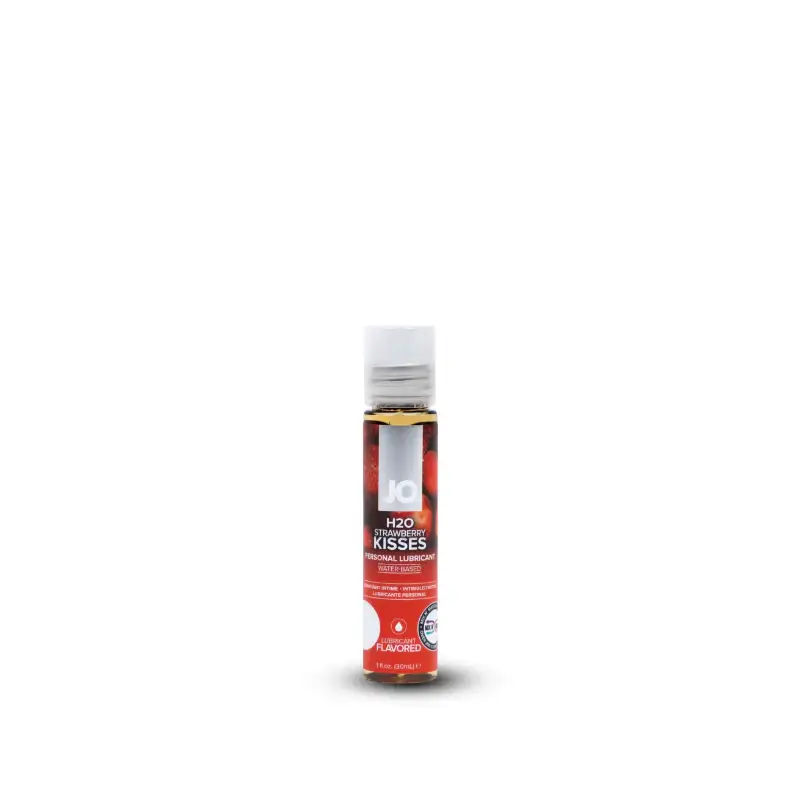 System Jo - H2O Strawberry Kisses Edible Water-Based Lubricant 30ml - Frisky Business Adult Sex Toys Shop