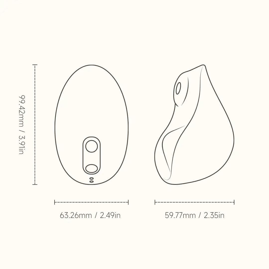 OSUGA Kiss ergonomic curved design for targeted stimulation with heating Singapore