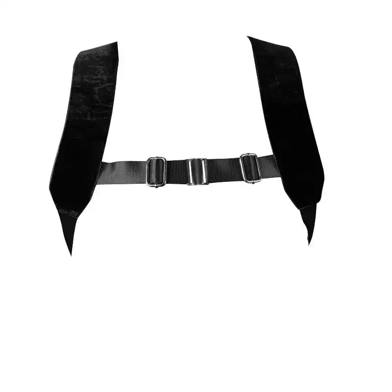 SHOTS Ouch! BSDM Harness Restraint Black adjustable straps for customizable fit and secure full-body restraint Singapore