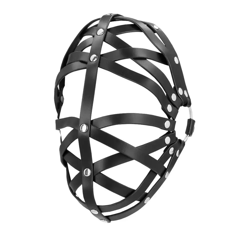 SHOTS Ouch! Cage Mask High-quality material ensures durability and long-lasting use in interactive restraint play Singapore