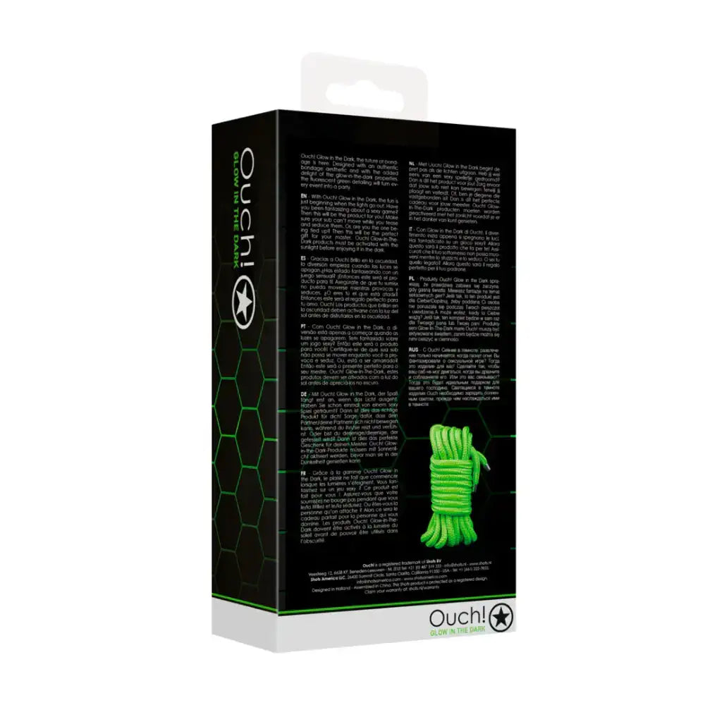 SHOTS Ouch! Rope Glow in the Dark 16.4 ft 5 m ideal for creative roleplay and interactive partner scenarios Singapore