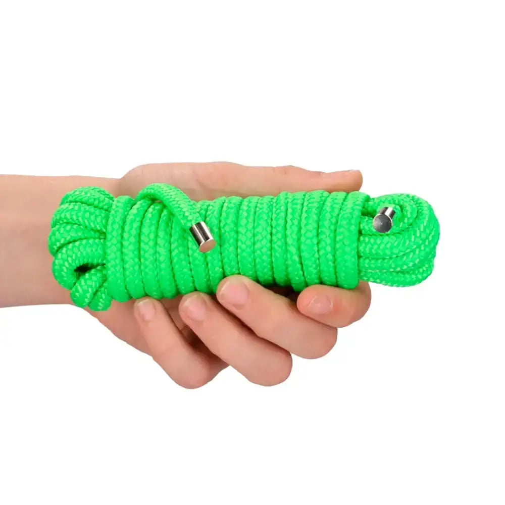 SHOTS Ouch! Rope Glow in the Dark 16.4 ft 5 m flexible rope design suitable for versatile tying techniques Singapore