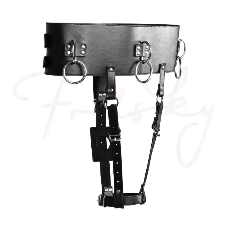 SHOTS Ouch! Belt with Vibrator Holder black lightweight and portable design suitable for discreet storage Singapore