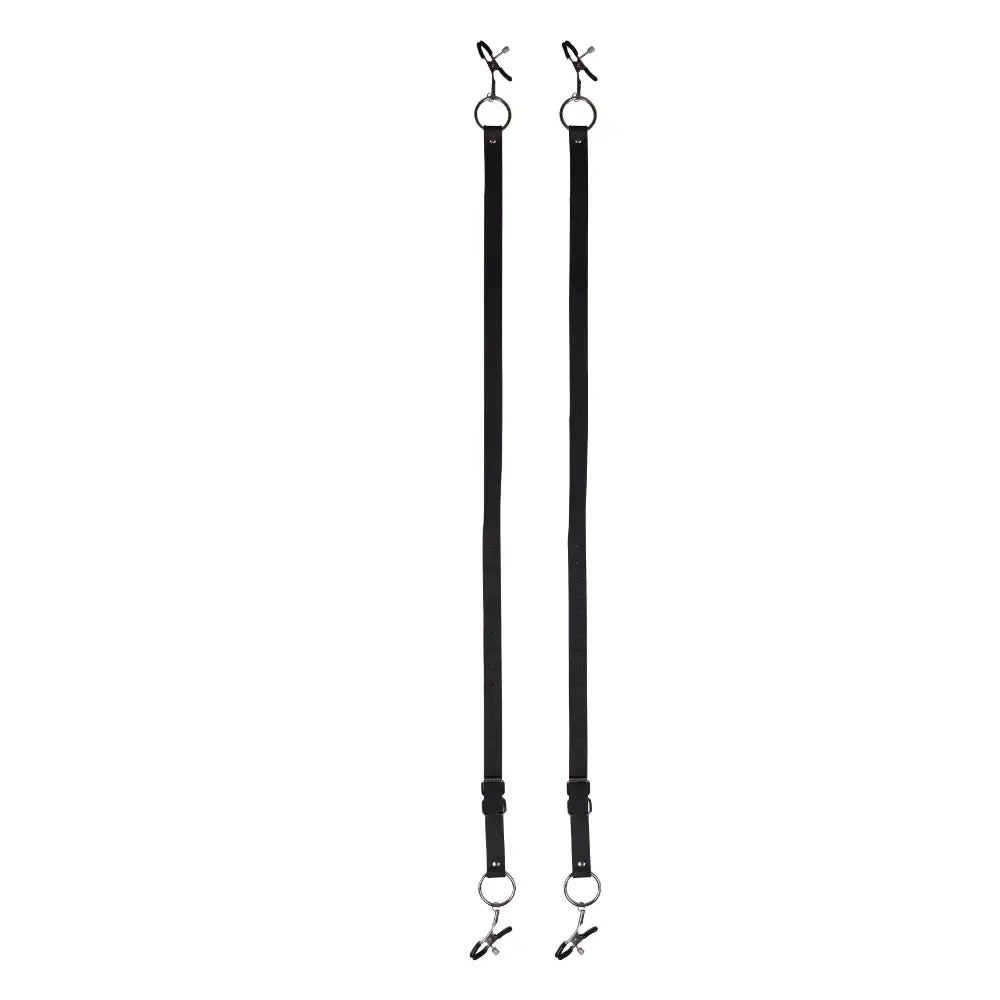 SHOTS Ouch! Labia Spreader with Clamps Black compact design convenient for storage or travel use Singapore